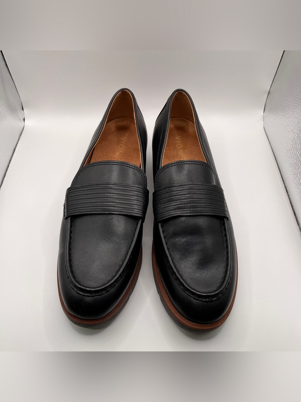 Vionic CLEO LOAFER black leather size 9.5 - Picture 5 of 11